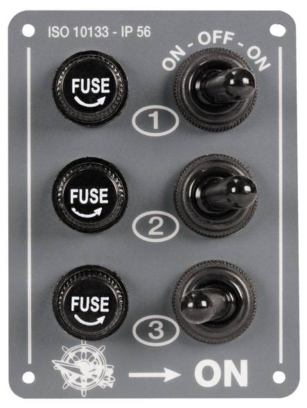 Katkaisija paneli - Veneen sulake- ja sähköpaneelit - M14-801-00 - 1