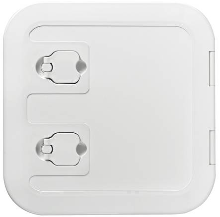 Tarkistusluukko valk.375x375 - Veneen luukut ja lokerot - M20-293-00 - 1