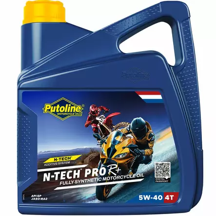 Putoline N-Tech Pro R+ 5W-40 Moottoriöljy 4L - 4-T Moottoriöljyt - 554-74340 - 1