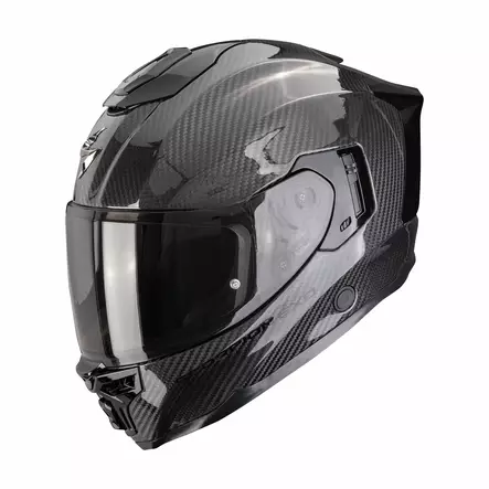 SCORPION kypärä EXO-1500 CARBON AIR Solid, musta - Umpikypärät - 649-26120 - 1