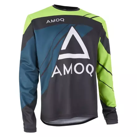 AMOQ Snowcross kisapaita, musta/keltainen - Kelkkatakit - 645-22061604-0 - 1