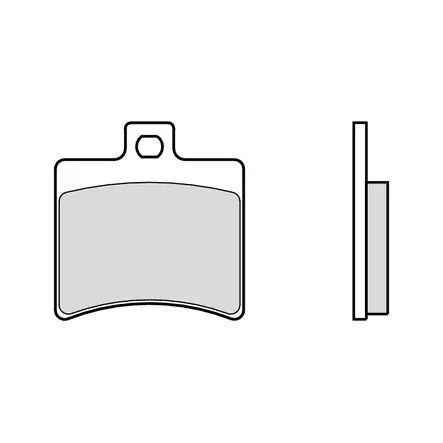 Brembo Jarrupalat Carbon Ceramic 7020 - Moottoripyörän jarrupalat - 231-07020 - 2