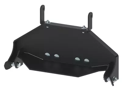 Etukiinnitteinen puskulevyn asennussarja, kapea, KYMCO MXU 700 (-2019) - Mönkijän puskulevyn kiinnikesarjat - 039300 - 1