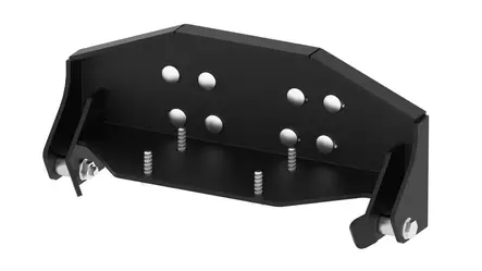 Etukiinnitteinen puskulevyn asennussarja, kapea, KYMCO MXU 700 (2020+) - Mönkijän puskulevyn kiinnikesarjat - 0312300 - 1