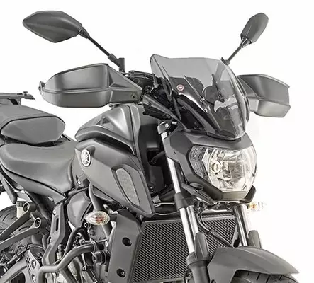 Givi Tummennettu, savunvärinen tuulilasi, 28x36,5cm, Yamaha MT-07 (2018-2020) - Moottoripyörän tuulisuojat - 323-A2140 - 1