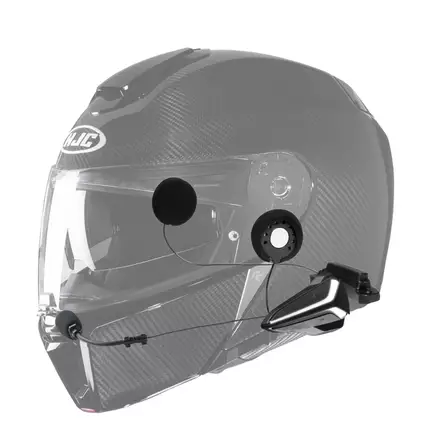 HJC Smart 20B Flat Black - Kypäräpuhelimet - 631-20-900 - 1