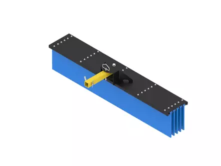 Iron Baltic harja takanostolaitteeseen - Mönkijän työkoneet - 8412000 - 2