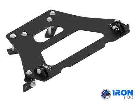 Iron Baltic keskikiinnike CF Moto 850/1000 2024+ - Mönkijän puskulevyn kiinnikesarjat - 03.15400 - 1