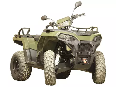Iron Baltic pohjapanssarisarja Polaris Sportsman 570 2021+, muovi - Mönkijän muoviset pohjapanssarit - 0227000 - 2