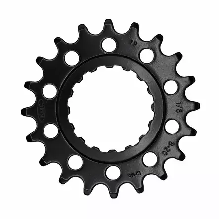 Ketjuratas KMC, E-bike Bosch, etu 20h, musta, 1/8" - Sähköpyörän rattaat - BSFB5820 - 1