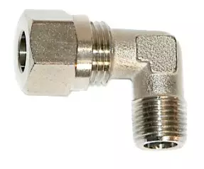 Kulma liitin 1/4 - 10mm - Veneen hyrdauliohjausvaraosat - 127-3-101270 - 0