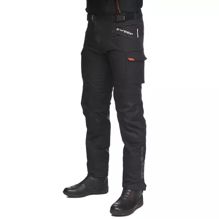 Miesten ajohousut Sweep Challenger Evo WP, musta - MP Ajohousut - 532-8102-0 - 1