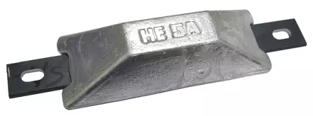 Perf metals anodi, 0.2 Kg Strap Anode - Veneen anodit - 126-1-105050 - 1