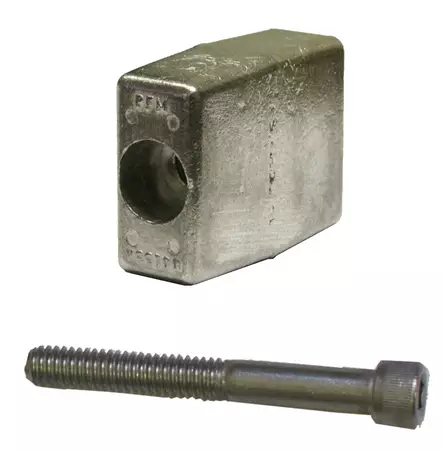 Perf metals anodi, Rear Gearcase - Veneen anodit - 126-1-001550 - 1