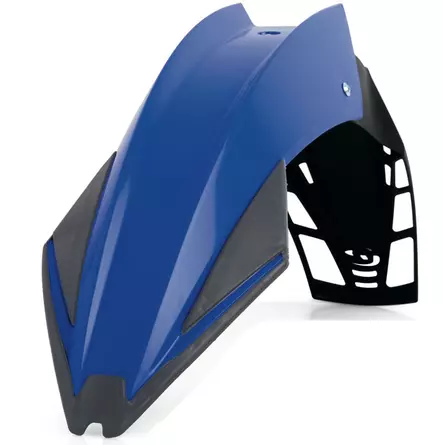 Polisport Exura etulokasuoja musta - Crossipyörän lokasuojat - 172-0327-0 - 1