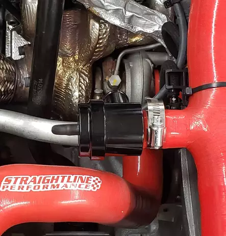 SPI Blow off Valve Silicone Ilmanottosarjaan 822-193-109/821-193-107 - Moottorikelkan ilmastointikalvot - 822-193-110 - 1