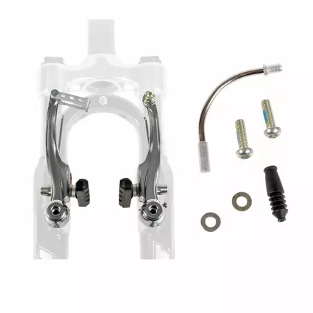 V-jarrulänget CAVO, 110mm, hopea - Polkupyörän jarrulänget - 43-180 - 1