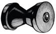 Kölirulla 130mm x 16mm - Veneen traileritarvikkeet - M02-003-00 - 1