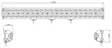 Kinwons Led Kaukovalopaneeli 10-30V 480W Flood - Valaisimet ja työvalot - 109-85480 - 2