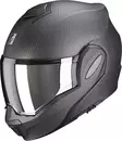 Avattava kypärä Scorpion EXO-TECH EVO Carbon solid mattamusta - Avattavat- ja avokypärät - 649-2346-0 - 1