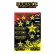 FX Factory effex Mylar Rockstar Energy Sticker Sheet, tarrasarja - Tarrat - 15-68700 - 1