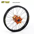 Haan vanne SX85 21- 16-1,85 BLACK RIM/ORANGE HUB - Crossipyörän vannesarjat - 540-13410-3310 - 1