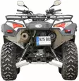 Kymco MXU 700 (-2019) pohjapanssarisarja, alumiini - Mönkijän alumiiniset pohjapanssarit - 0222000 - 4