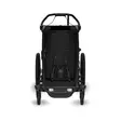 Lastenkuljetusperäkärry THULE Chariot Sport 2 single, musta - Polkupyörän lastenistuimet ja kärryt - 10201030 - 4