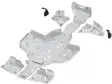 Mönkijän alumiininen pohjapanssarisarja Polaris Sportsman XP 1000 S - Mönkijän alumiiniset pohjapanssarit - 02-25900 - 7