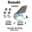 Perf metals anodisarja Suzuki - Veneen anodit - 126-1-104800 - 1