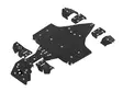 Pohjapanssarisarja Polaris Sportsman Touring XP 1000 2018+, muovi - Mönkijän muoviset pohjapanssarit - 0224100 - 4