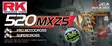 RK MM520MXZ5 Offroad Pro ketju Vihreä +C - Moottoripyörän ketjut - 282-520164-120 - 1