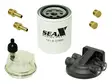 Sea-X, polttoainesuodatin kannella, yleismalli 1/4 - Veneen polttoainetarvikkeet - 121-9-37880 - 1