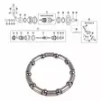Shimano 3-v (sg-3c40), kuulakehä k - Polkupyörän takanapa Shimano 3-v - 64310 - 1