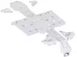 Skid plate full set (aluminium): ODES 650 L / 850 L / 1000 L - Mönkijän alumiiniset pohjapanssarit - 0228100 - 5