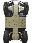 Skid plate full set (aluminium): ODES 650 L / 850 L / 1000 L - Mönkijän alumiiniset pohjapanssarit - 0228100 - 1