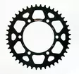 Supersprox Alu Rear sprocket SU/YA Black 47 - Moottoripyörän takarattaat - 27-3-486-47-0 - 1