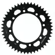 Supersprox Alu Takaratas KA/SU KX65 00-/RM65 03-05 Musta 47 - Moottoripyörän takarattaat - 27-3-455-47-0 - 2