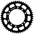 Supersprox Teräs takaratas KA KX80/85 Musta 50 - Moottoripyörän takarattaat - 27-2-457-50 - 2