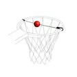 Target trainer koripallokoriin - Koripallokorit ja telineet - GSP2I100250 - 1