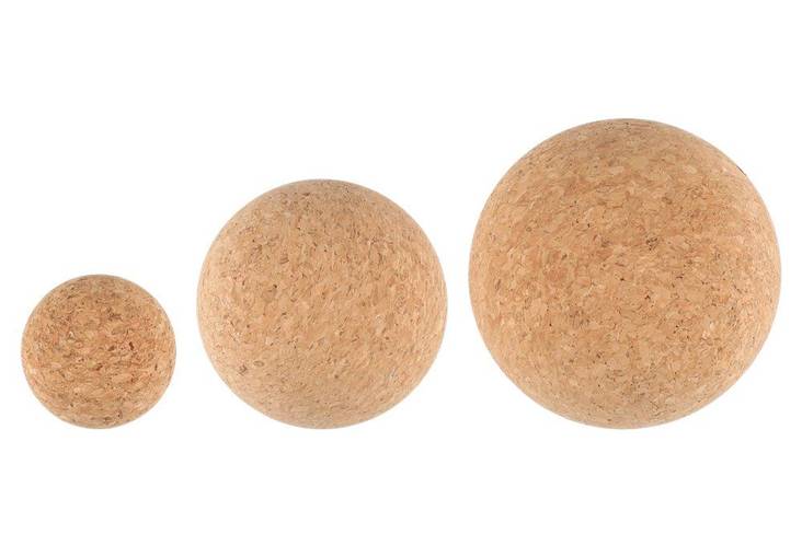 Atom hierontapallot korkki - 3kpl - Hierontavälineet - TB628440 - 1