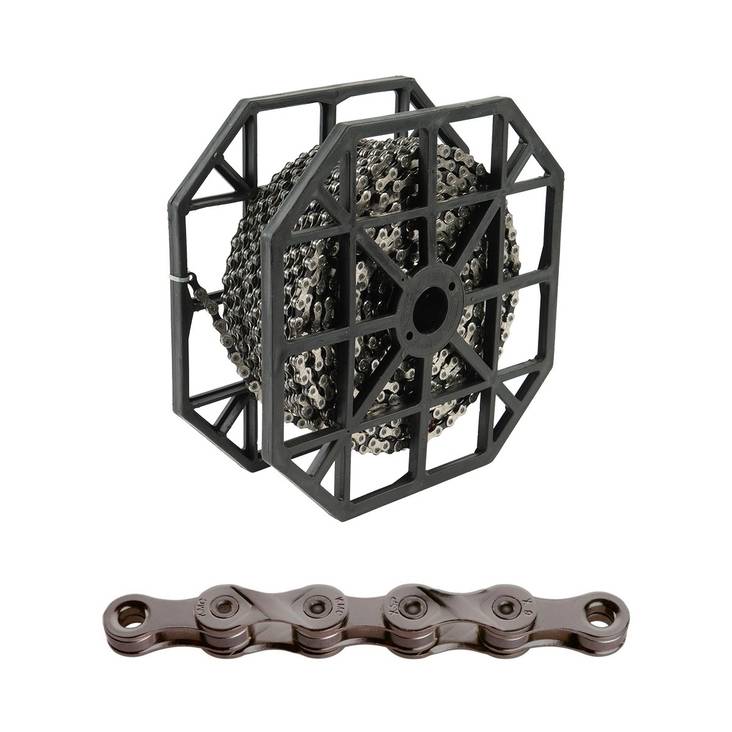 Ketju 9-v kmc x9 grey, 1/2 x 11/128", 50m bulk - Bulk ketjut ja telineet - WR09G0000 - 2