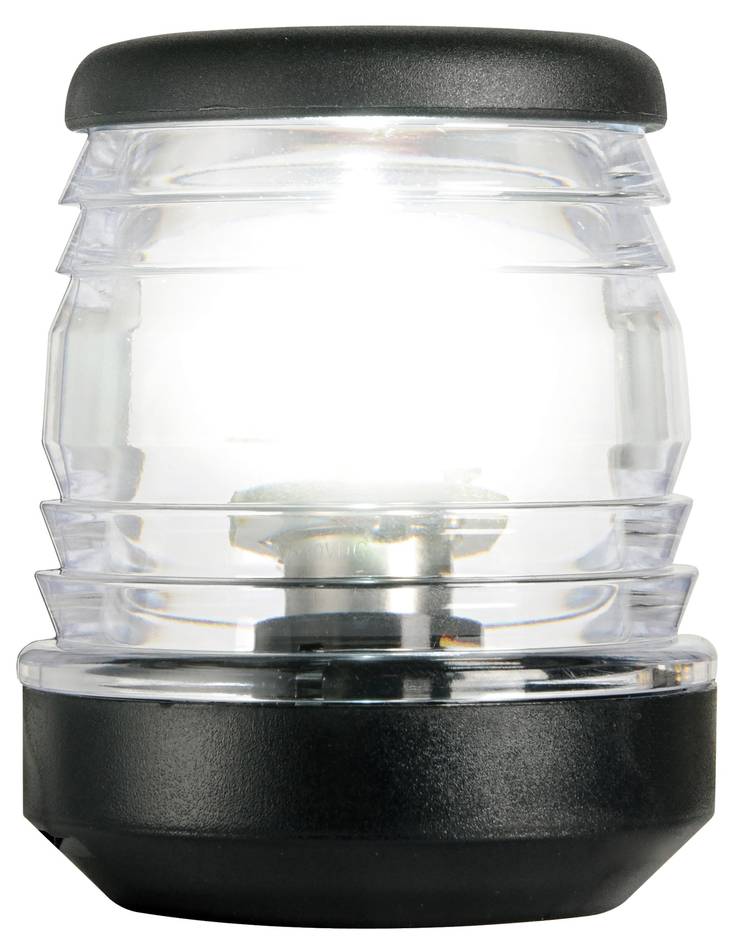 Kulkuvalo Led 360° Musta - Veneen valomastot - M11-133-10 - 1