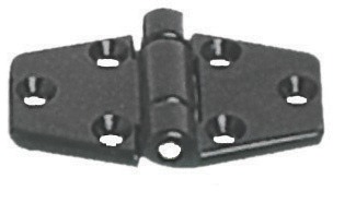 Muovi Sarana 65x40 mm musta - Veneen kansihelat ja tarvikkeet - M38-823-30 - 1