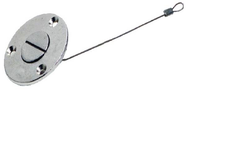 Osculati Drain plug w/screwdriver open - Veneen läpivienti - M18-542-00 - 1