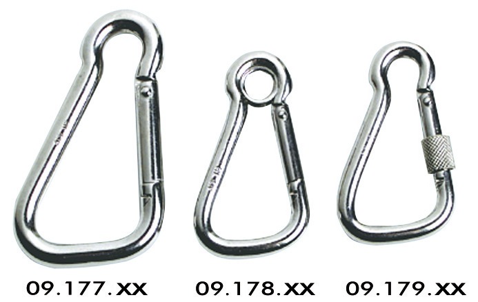 S.S carbine haka silmällä 18mm - Veneen kabiinihakat ja lenkit - M09-178-10 - 1