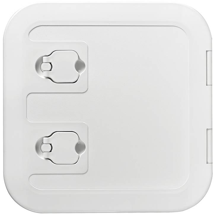 Tarkistusluukko valk.375x375 - Veneen luukut ja lokerot - M20-293-00 - 1