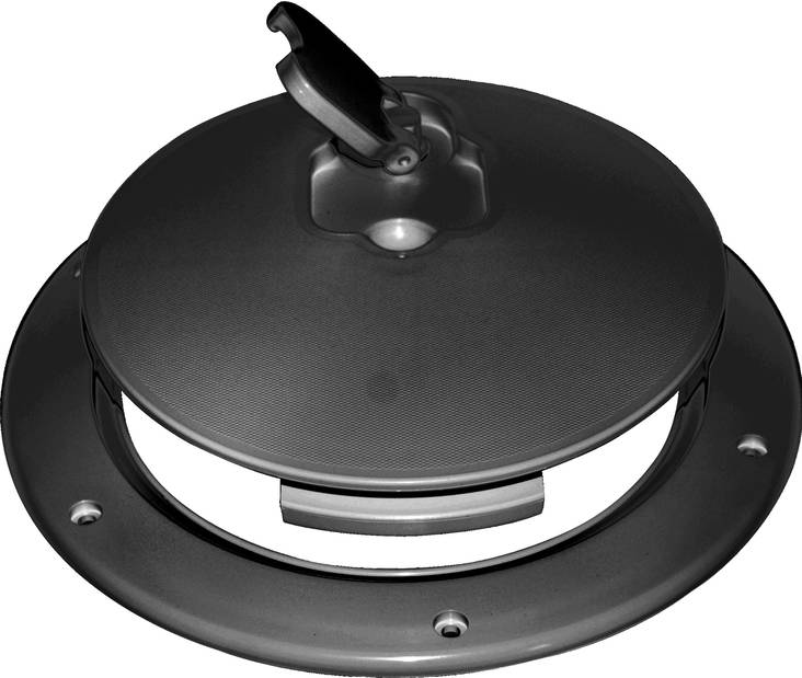 Tarkistusluukku musta 265x215mm - Veneen luukut ja lokerot - M20-840-50 - 0