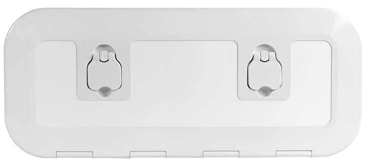 Tarkistusluukku valk.600x250 - Veneen luukut ja lokerot - M20-295-00 - 1