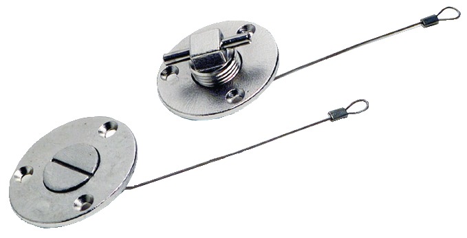 Tyhjennystulppa ''T'' kahva - Veneen läpivienti - M18-541-00 - 1